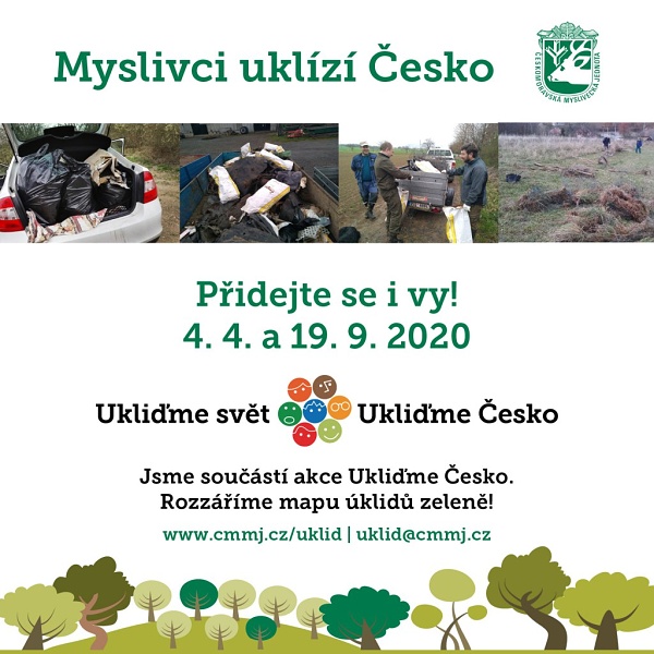 Myslivci uklízí Česko