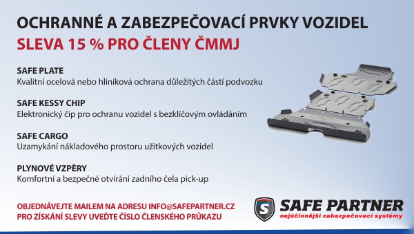 Ochranné a zabezpečovací prvky vozidel SAFEPARTNER