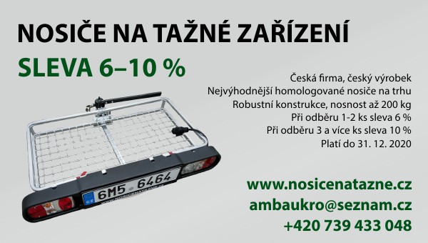 Nosiče na tažné zařízení