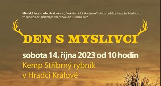 Den s myslivci 14. 10. v Hradci Králové