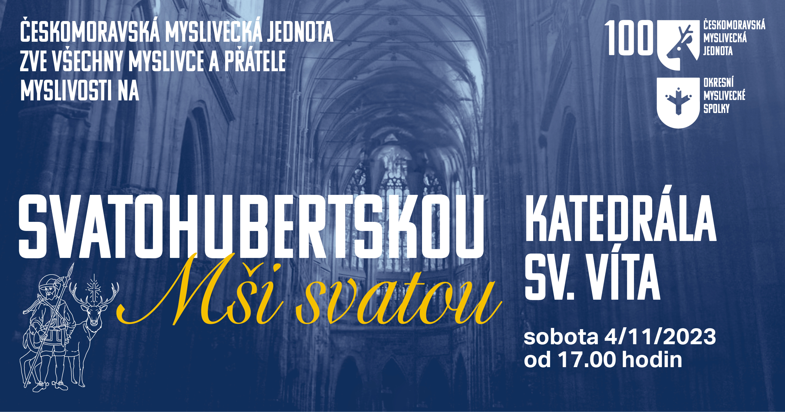 SVATOHUBERTSKÁ MŠE SVATÁ 4. 11. 2023