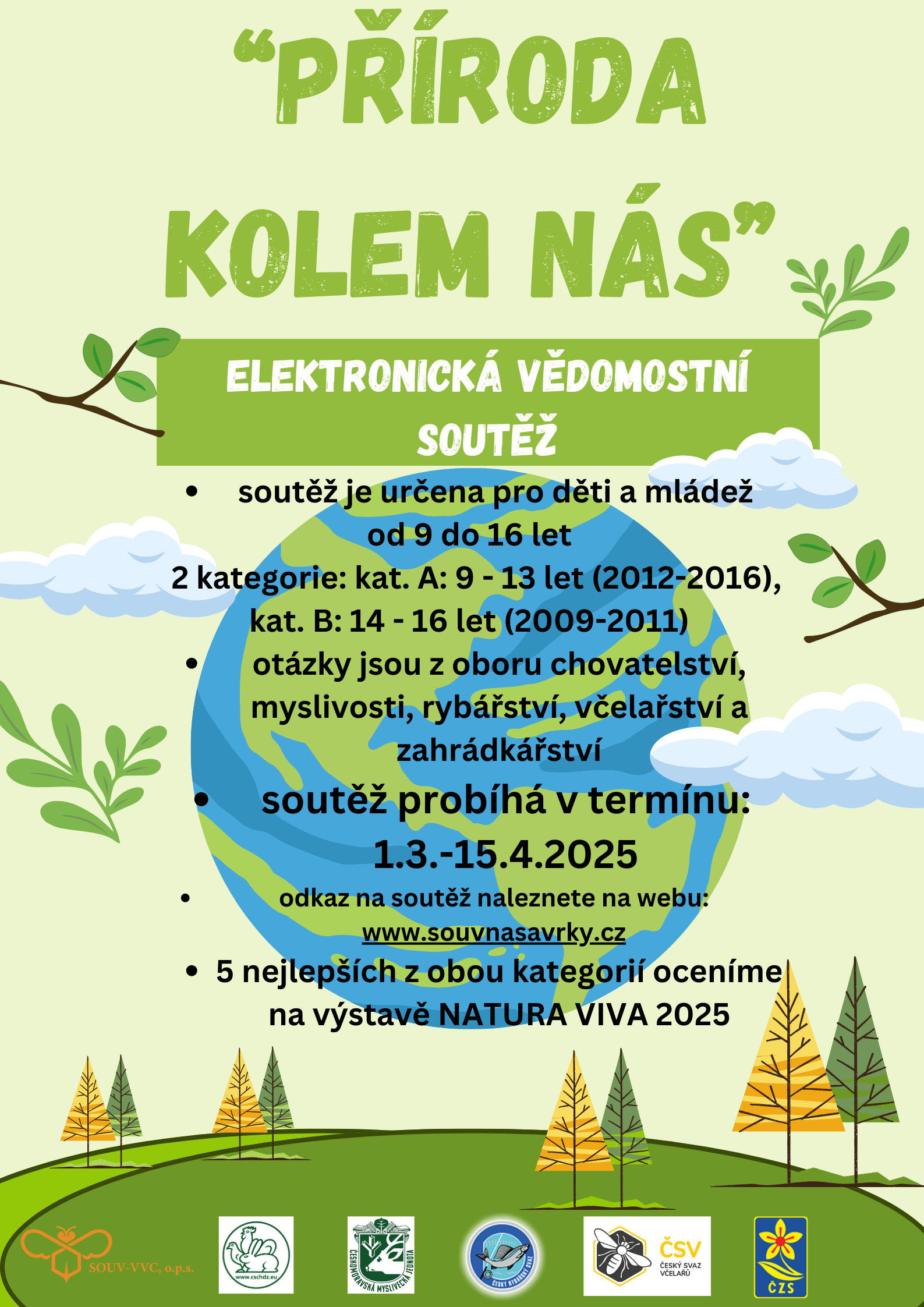 Soutěž pro děti a mládež Příroda kolem nás