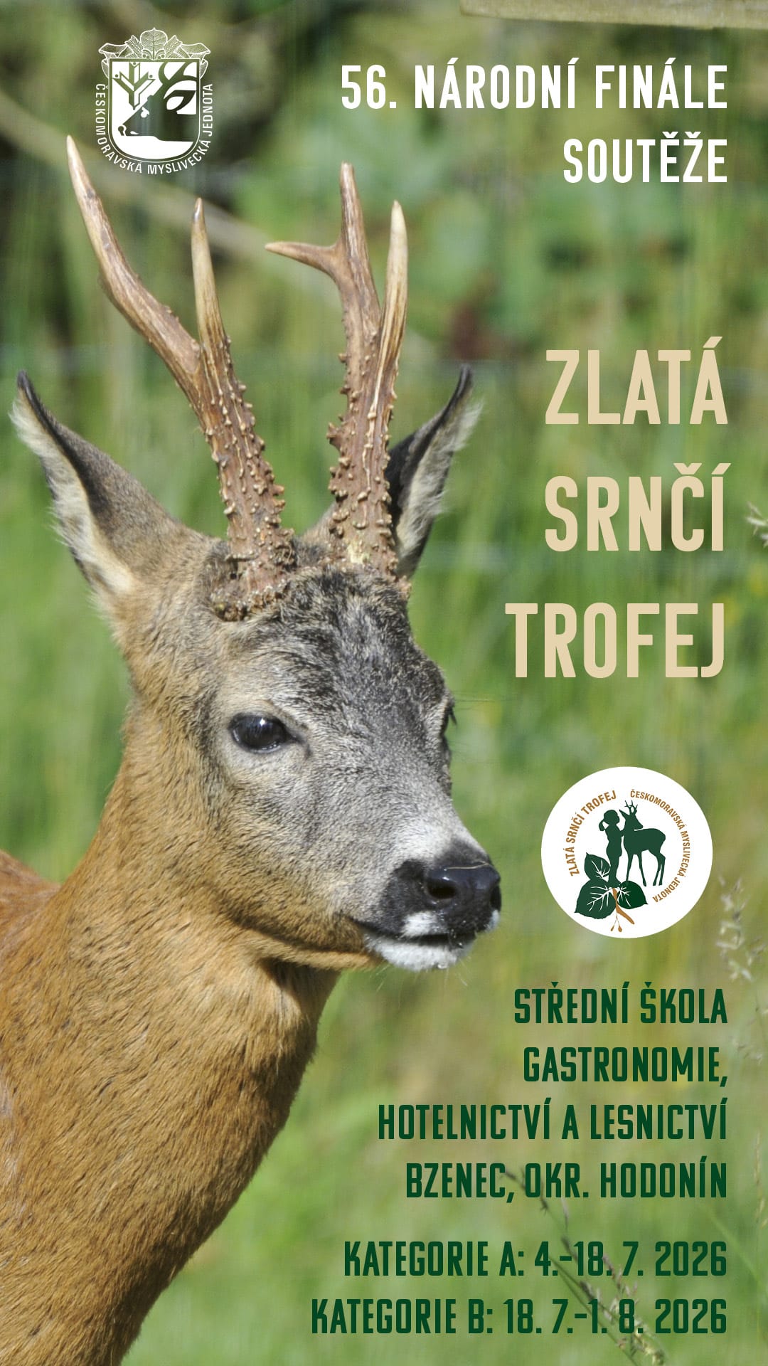 56. ročník NF ZST na Střední škole gastronomie, hotelnictví a lesnictví v Bzenci
