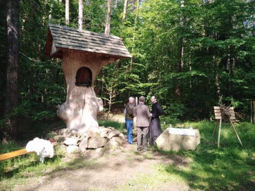 Příprava hubertské mše – Bohuslavice-Březnice, okr. Zlín, MS Křiby
