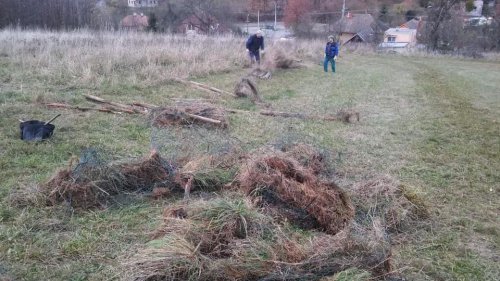 Příprava mysliveckého políčka – Bohuslavice-Březnice, okr. Zlín, MS Křiby