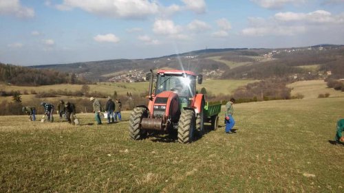 Příprava mysliveckého políčka – Bohuslavice-Březnice, okr. Zlín, MS Křiby